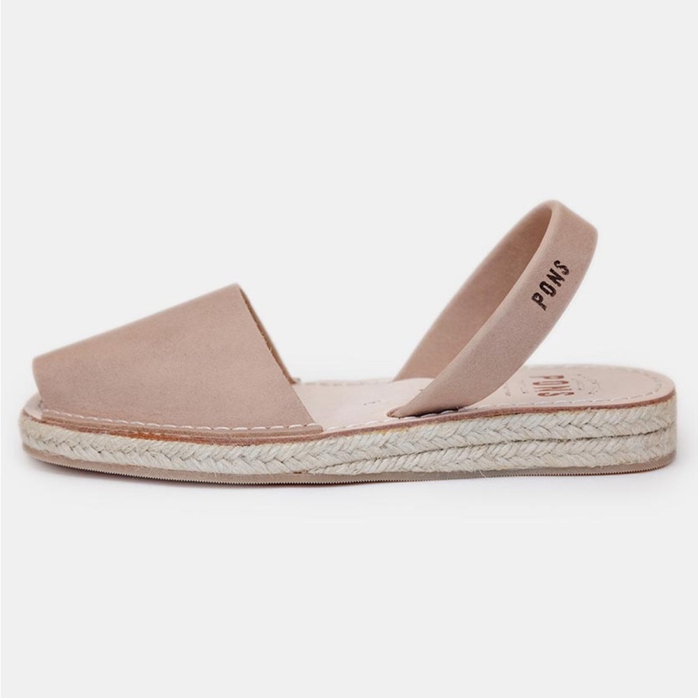 Pons Avarcas Espadrille Tan Size 9